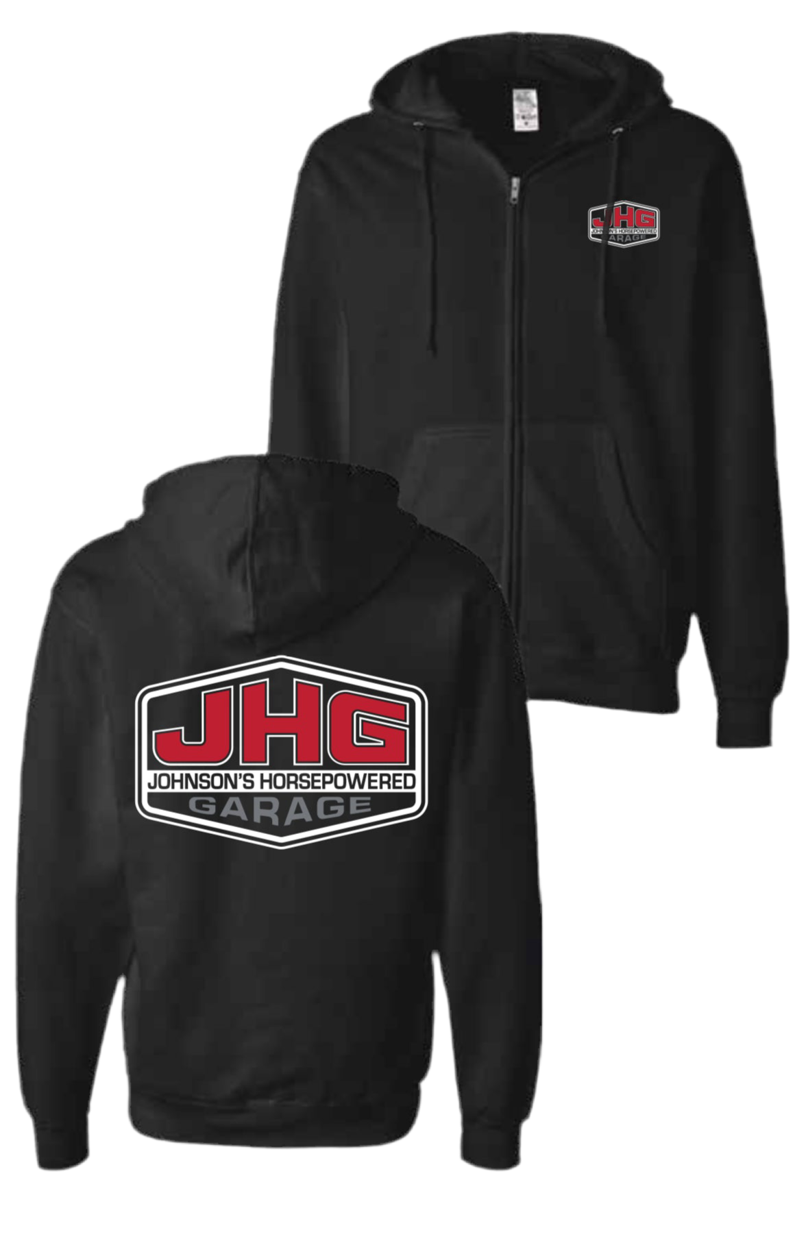 JHG Zip Hoodie/Sweatshirt