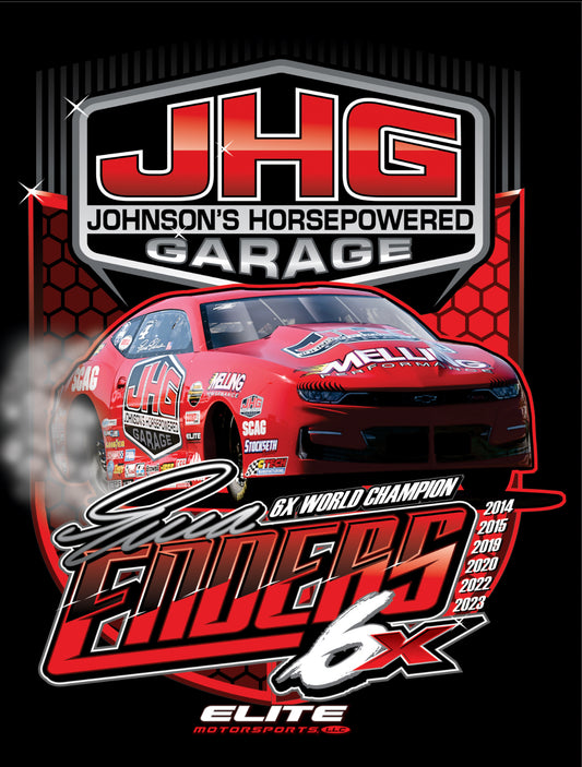 JHG Red Shield/Erica Enders Pro Stock  T-Shirt