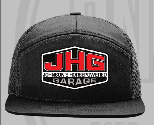 Flat Bill/ Mesh Back / Red logo