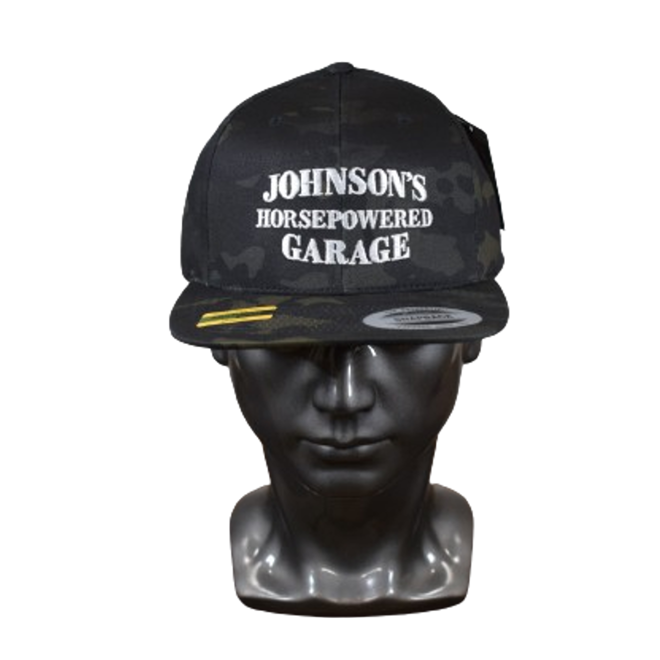 Johnson's Horsepowered Snapback Hat (camo)