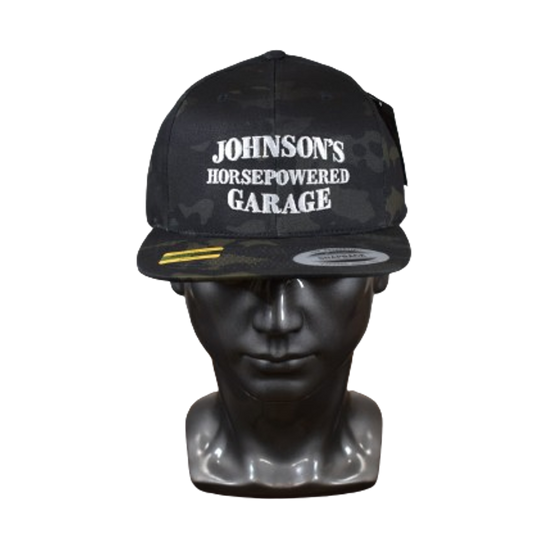 Johnson's Horsepowered Snapback Hat (camo)