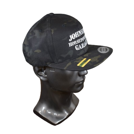 Johnson's Horsepowered Snapback Hat (camo)